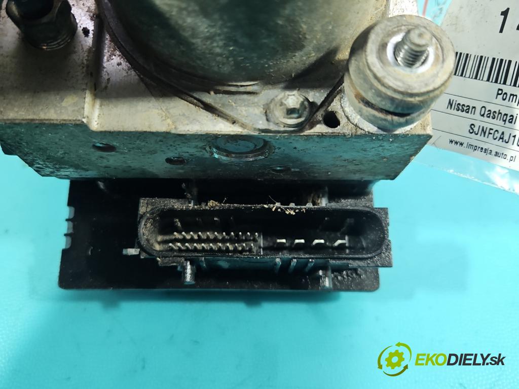 Nissan Qashqai I J10 2006-2013 1.5 dci 106 HP manual 78 kW 1461 cm3 5- čerpadlo abs 0265251374 (Pumpa ABS)