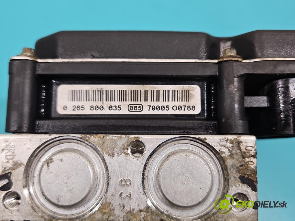 Skoda Fabia II 2007-2014 1.4 16V 86 HP manual 63 kW 1390 cm3 5- čerpadlo abs 0265231945 (Pumpa ABS)