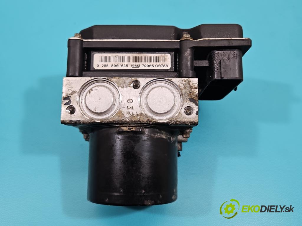 Skoda Fabia II 2007-2014 1.4 16V 86 HP manual 63 kW 1390 cm3 5- čerpadlo abs 0265231945 (Pumpa ABS)