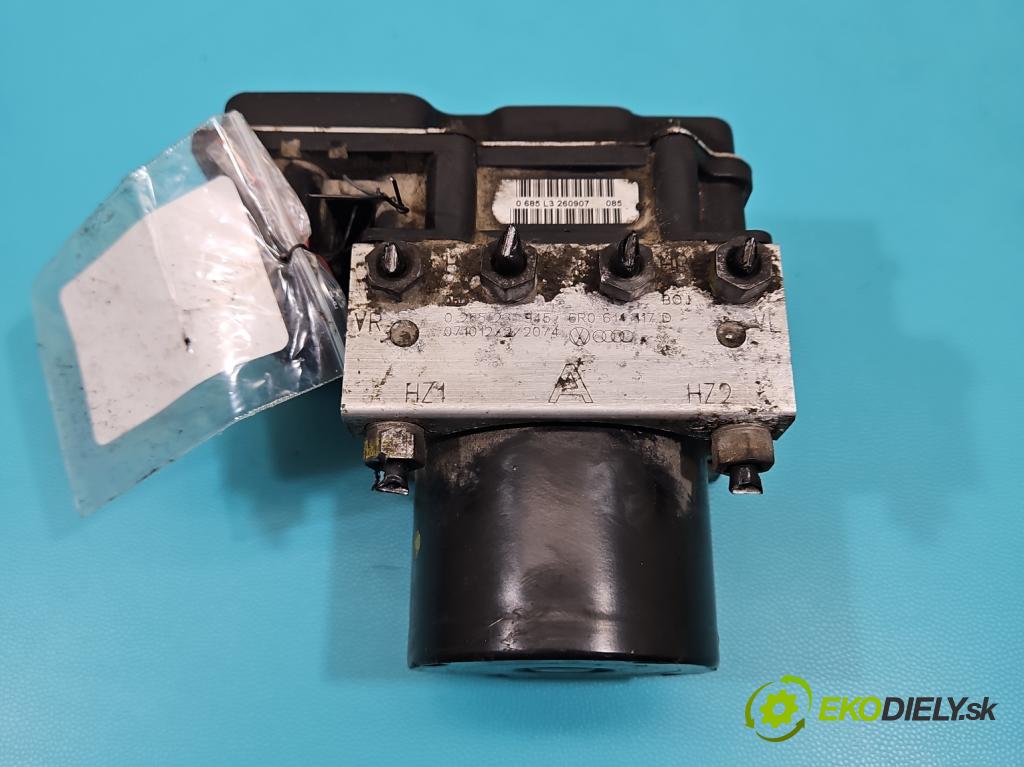 Skoda Fabia II 2007-2014 1.4 16V 86 HP manual 63 kW 1390 cm3 5- čerpadlo abs 0265231945 (Pumpa ABS)