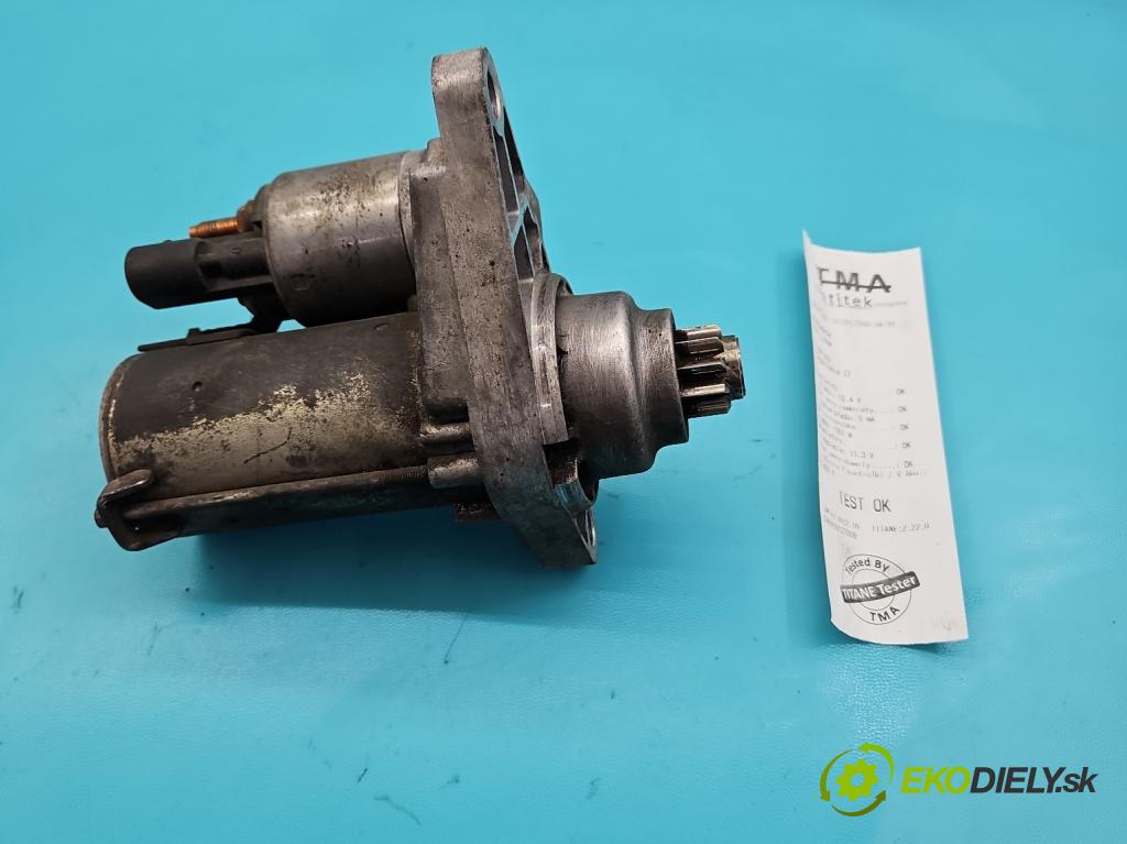 Skoda Fabia II 2007-2014 1.4 16V 86 HP manual 63 kW 1390 cm3 5- štartér D6GS12 (Štartér)