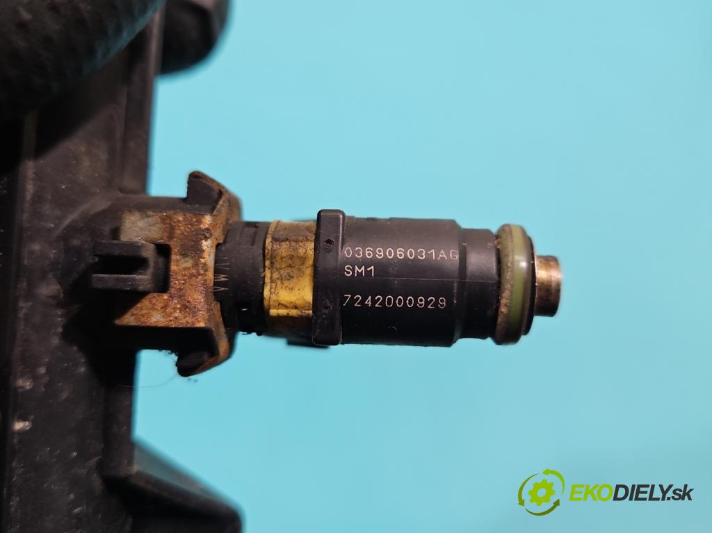 Skoda Fabia II 2007-2014 1.4 16V 86 HP manual 63 kW 1390 cm3 5- vstrek 036906031AG (Vstrekovač paliva)