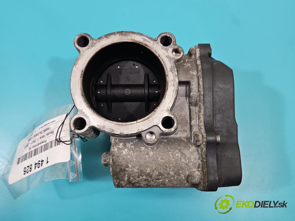 Skoda Fabia II 2007-2014 1.4 16V 86 hp manual 63 kW 1390 cm3 5- škrticí klapka 03C133062C (Škrticí klapka)