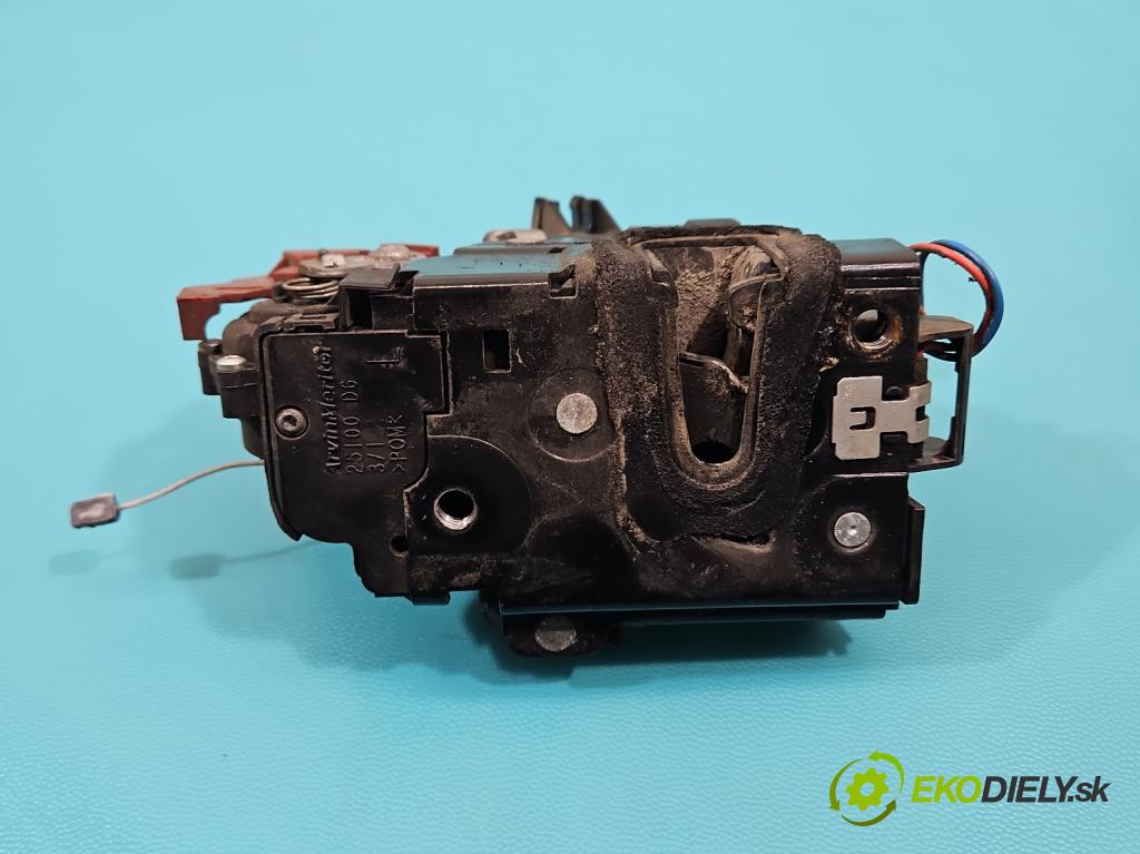 Skoda Fabia II 2007-2014 1.4 16V 86 hp manual 63 kW 1390 cm3 5- zámek přední levý 3B1837015AR