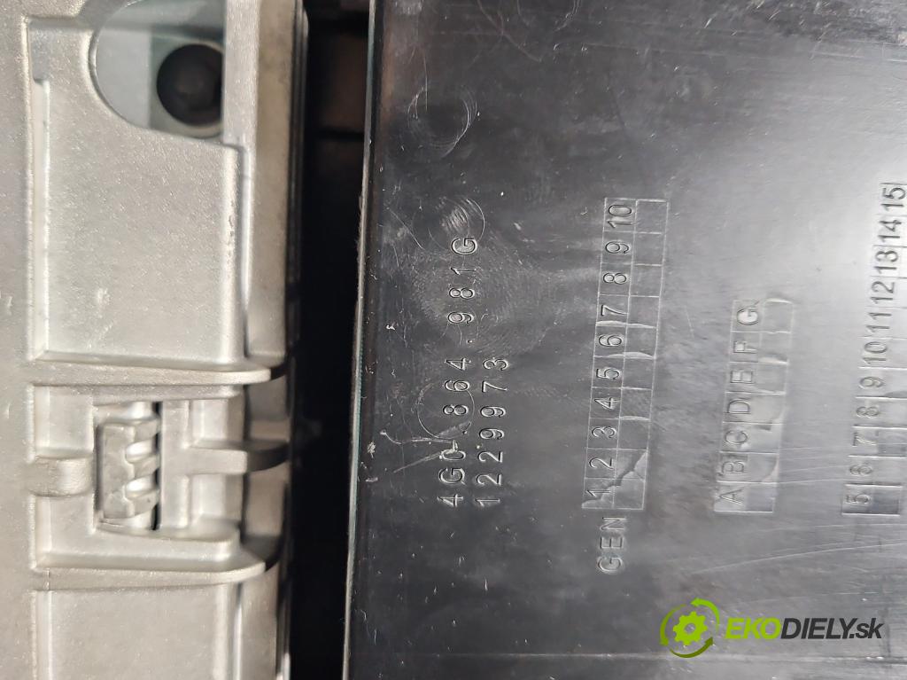 Audi A6 C7 2011-2018 3.0 TDI 313 hp automatic 230 kW 2967 cm3 5- loketní opěrka 4G0864981G (Loketní opěrka)