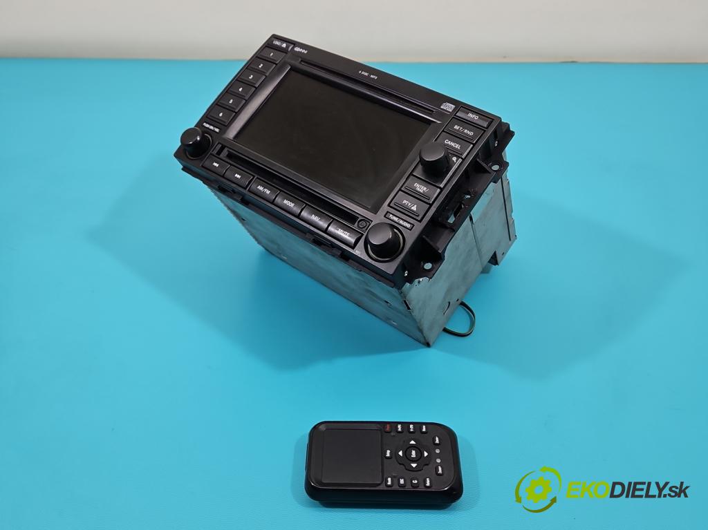 Jeep Patriot 2006-2017 2.4 16V 175 HP automatic 129 kW 2359 cm3 5- Radio originál P56038646AM