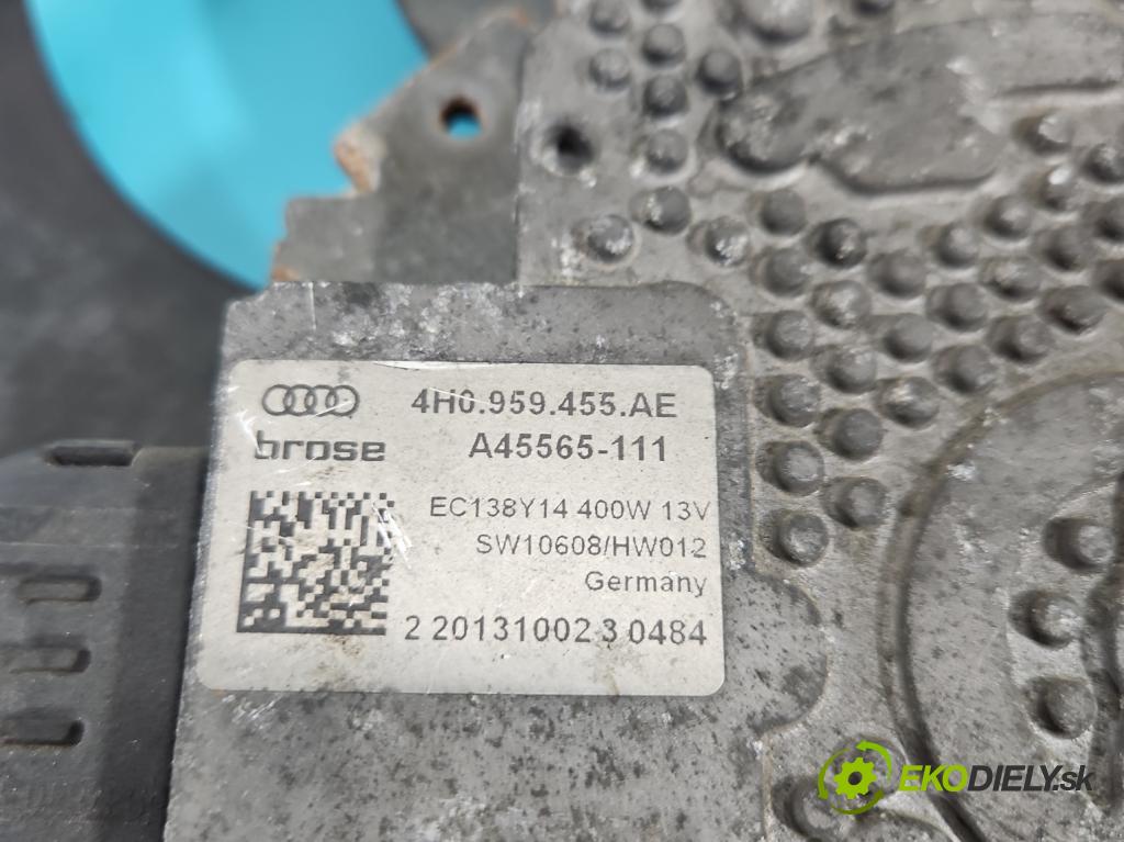 Audi A6 C7 2011-2018 3.0 TDI 313 hp automatic 230 kW 2967 cm3 5- ventilátor chladič 4H0959455AE
