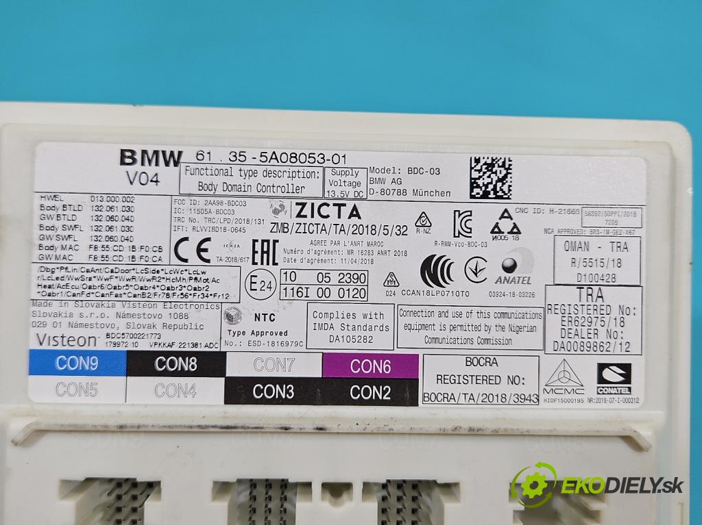 Bmw 3 G20 2018- 2.0 T 184hp automatic 135 kW 1998 cm3 4- riadiaca jednotka motora 0261S101Y7