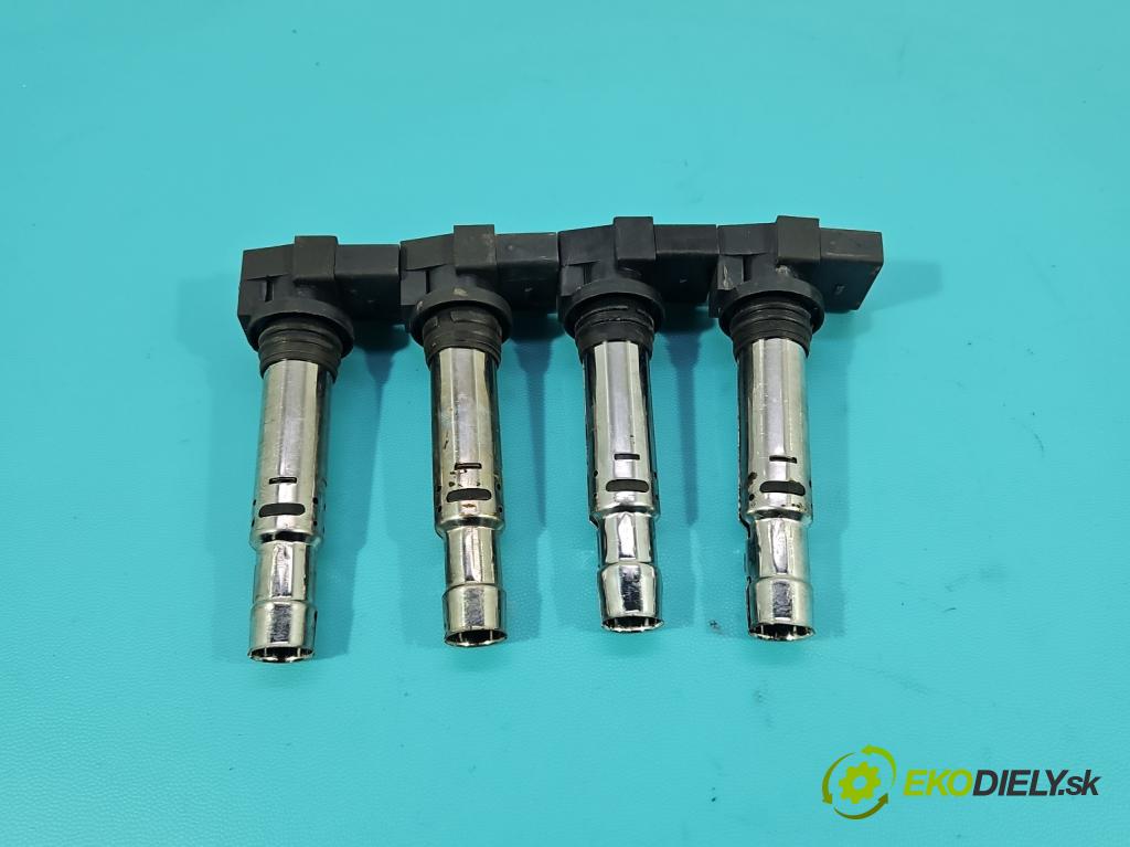 Skoda Fabia II 2007-2014 1.4 16V 86 HP manual 63 kW 1390 cm3 5- cievka zapaľovacia 036905715L (Zapaľovacia cievka)