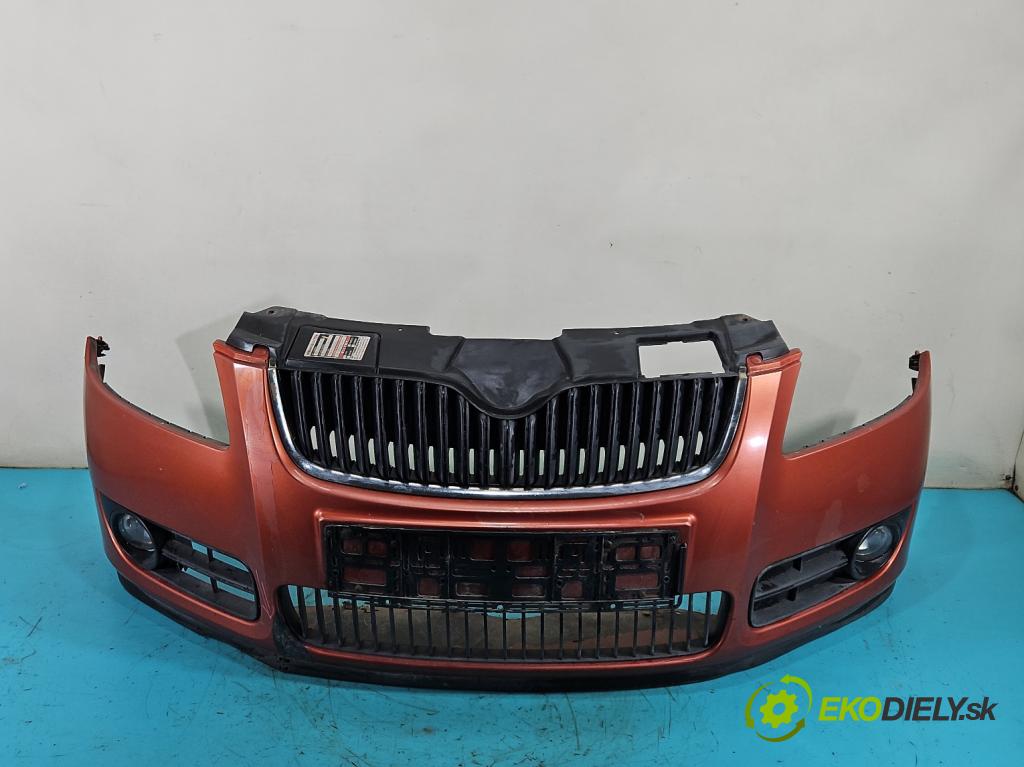 Skoda Fabia II 2007-2014 1.4 16V 86 HP manual 63 kW 1390 cm3 5- nárazník predné  (Kľučka dverí ostatné)