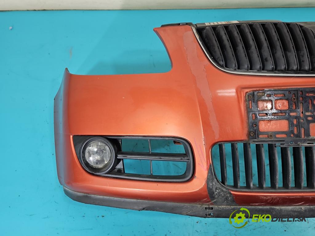 Skoda Fabia II 2007-2014 1.4 16V 86 HP manual 63 kW 1390 cm3 5- nárazník predné  (Kľučka dverí ostatné)