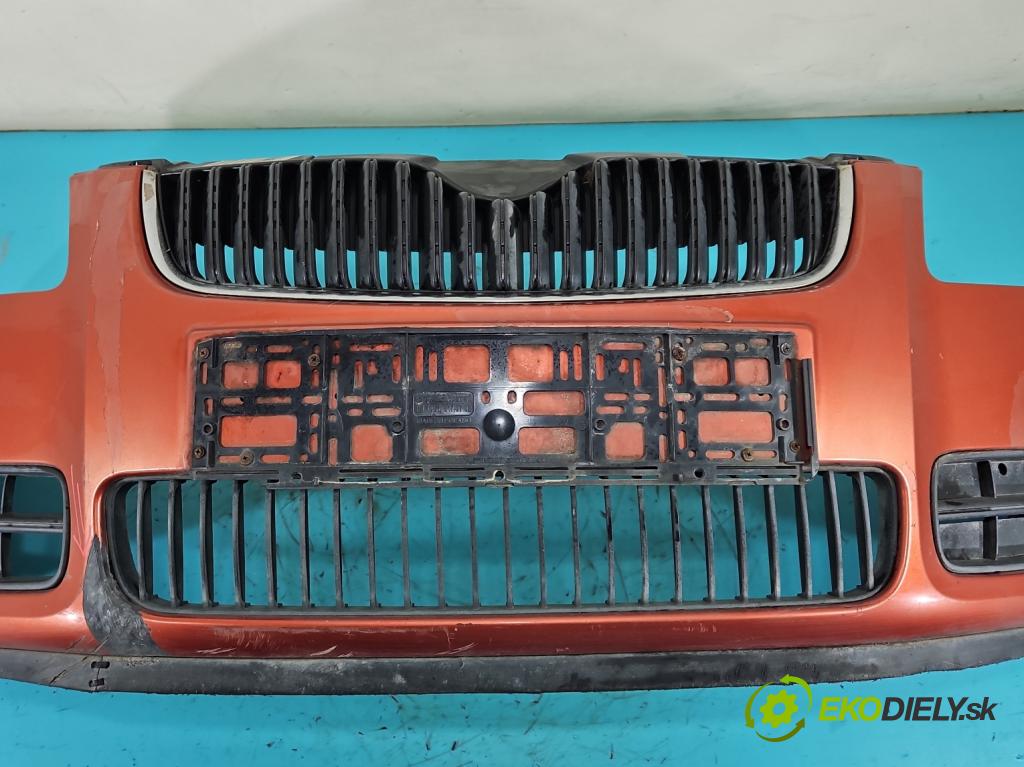 Skoda Fabia II 2007-2014 1.4 16V 86 HP manual 63 kW 1390 cm3 5- nárazník predné  (Kľučka dverí ostatné)