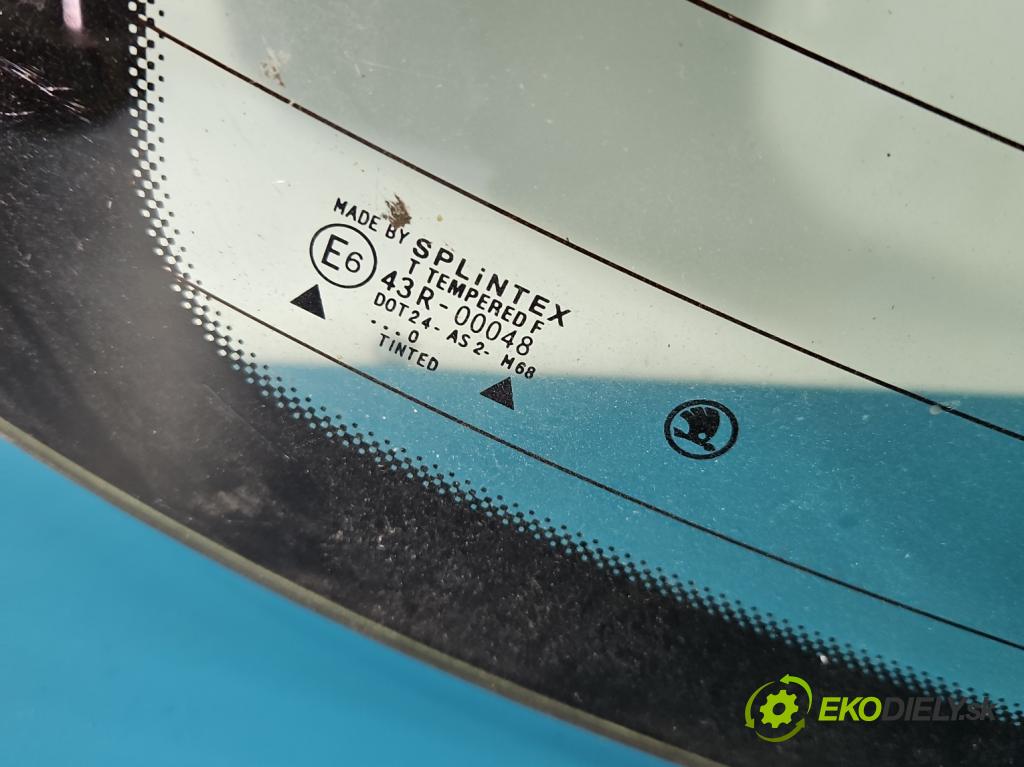 Skoda Octavia I 1996-2010 1.6 8V 75 hp manual 55 kW 1598 cm3 5- sklo zadní  (Zadní sklo)