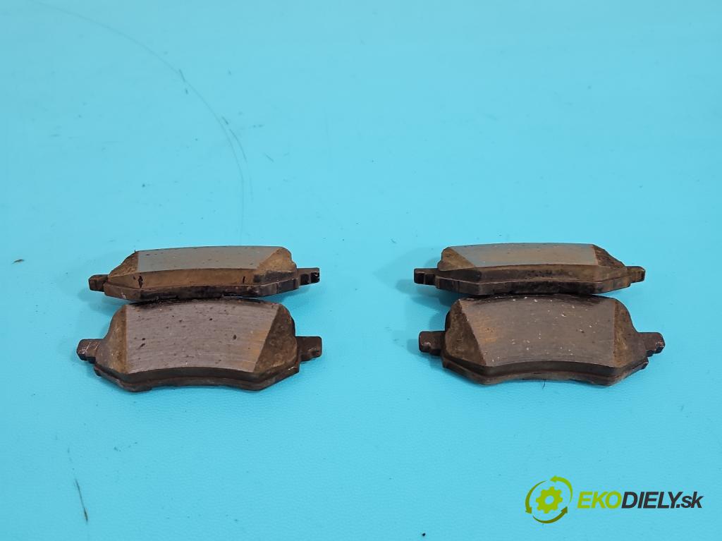 Ford Puma II MK2 2019- 1.0 EcoBoost: 155 HP manual 114 kW 999 cm3 5- Štíty: brzdové zadné