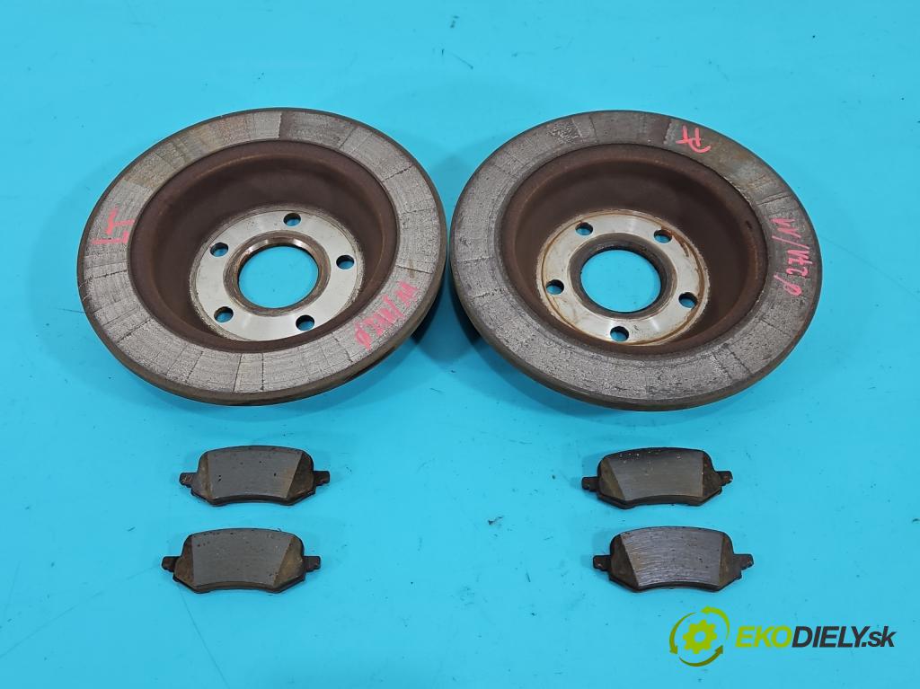 Ford Puma II MK2 2019- 1.0 EcoBoost: 155 HP manual 114 kW 999 cm3 5- Štíty: brzdové zadné