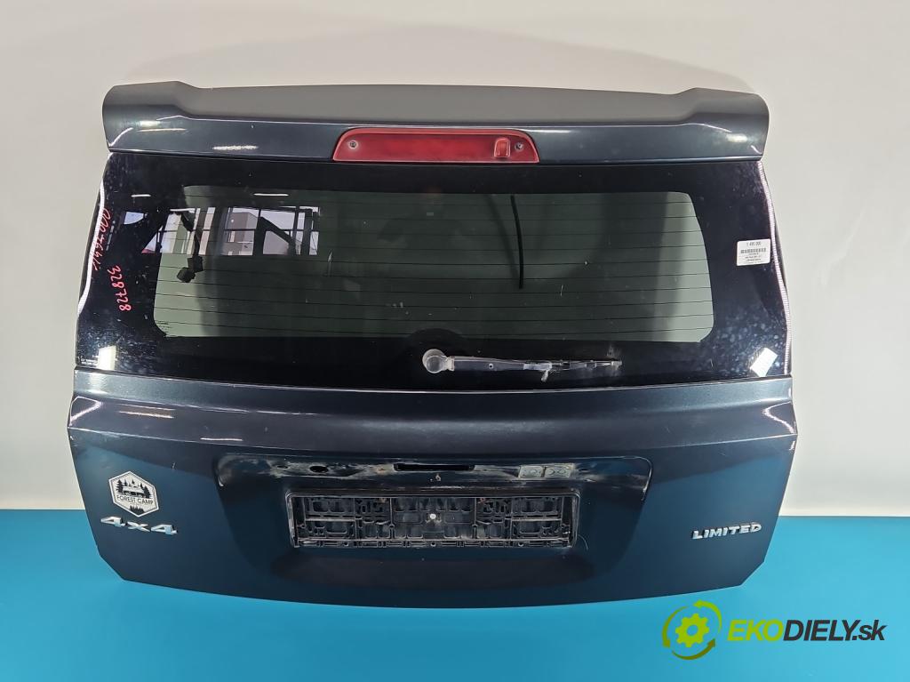 Jeep Patriot 2006-2017 2.4 16V 175 hp automatic 129 kW 2359 cm3 5- zadní kufrové dveře  (Zadní kapota (kufr))