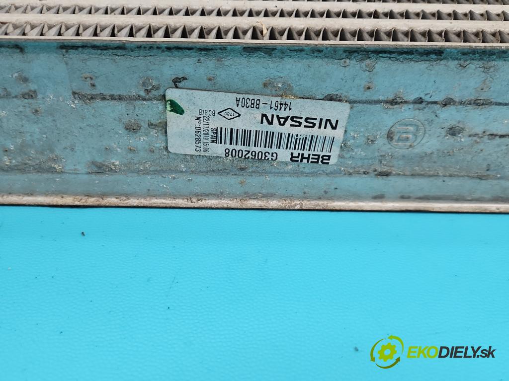 Nissan Qashqai I J10 2006-2013 1.5 dci 106 HP manual 78 kW 1461 cm3 5- Intercooler 14461-BB30A (Intercooler (chladič nasávaného vzduchu))
