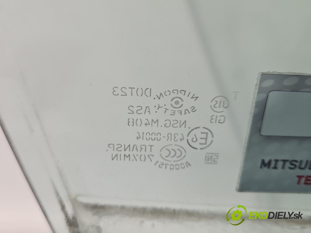 Mitsubishi Outlander III 2012-2022 2.4 135 hp automatic 99 kW 2360 cm3 5- sklo dveře přední pravé