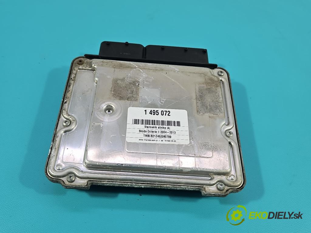Skoda Octavia II 2004-2013 1.6 FSI 116 HP manual 85 kW 1598 cm3 5- riadiaca jednotka motora 03C906056BS