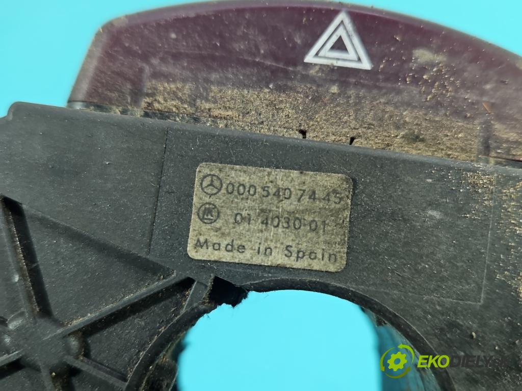 Mercedes Sprinter I 1995-2006 2.3d 79KM manual 58 kW 2299 cm3 5- prepínač komplex: 0005407445 (Prepínacie páčky pod volantom)