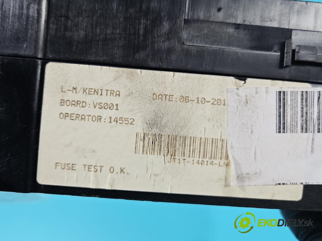 Ford Transit Connect II MK2 2012-2022 1.5 tdci 120 hp manual 88,2 kW 1499 cm3 5- skříňka pojistková JT1T-14014-LNA (Pojistková skříňka)