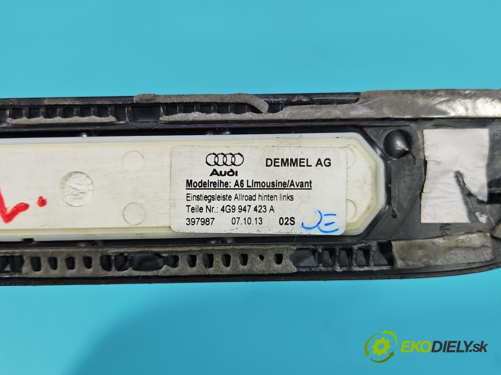 Audi A6 C7 2011-2018 3.0 TDI 313 HP automatic 230 kW 2967 cm3 5- lišta ozdobná vnitŕní: 4G9947423A