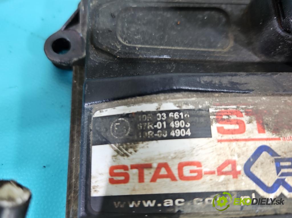 Opel Astra II 1998-2009 1.6 8V 84KM manual 62 kW 1598 cm3 5- instalace LPG STAG 4 QBOX BASIC