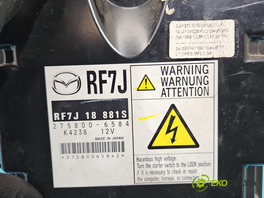 Mazda 6 I GG 2002-2007 2.0 citd 121KM manual 89 kW 1998 cm3 5- riadiaca jednotka motora 275800-6584