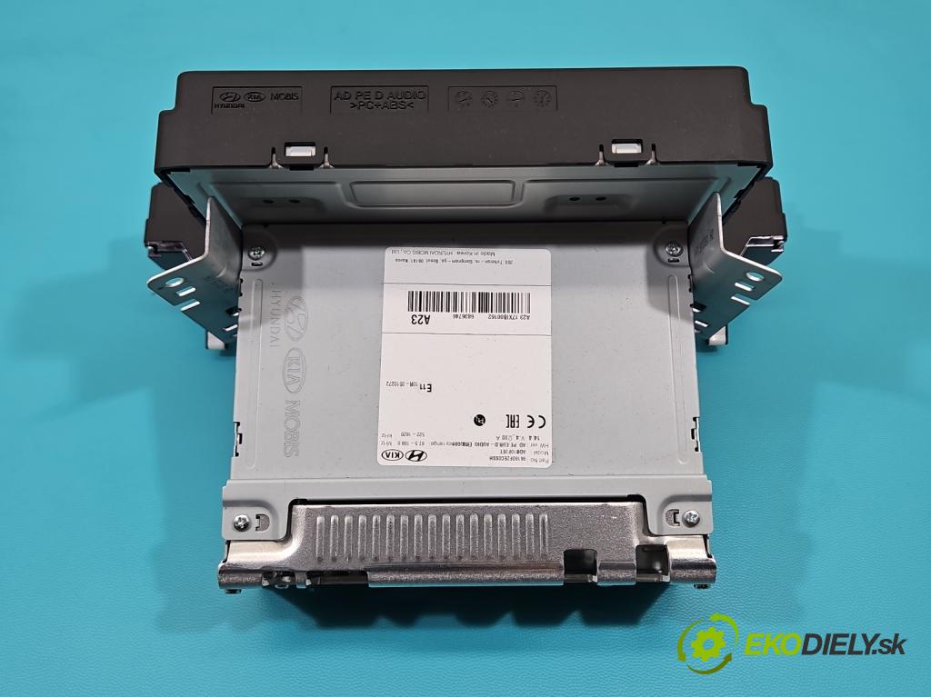 Hyundai Elantra VI 2015-2020 1.6 16V 128 HP manual 93,8 kW 1591 cm3 4- Radio originál 96160F2EC0SSH
