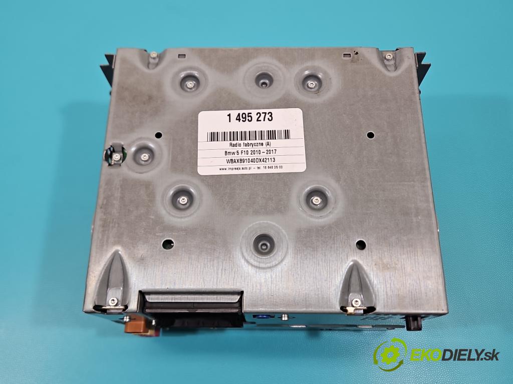 Bmw 5 F10 2010-2017 2.0d 218 HP automatic 160 kW 1995 cm3 5- Radio originál 929339501