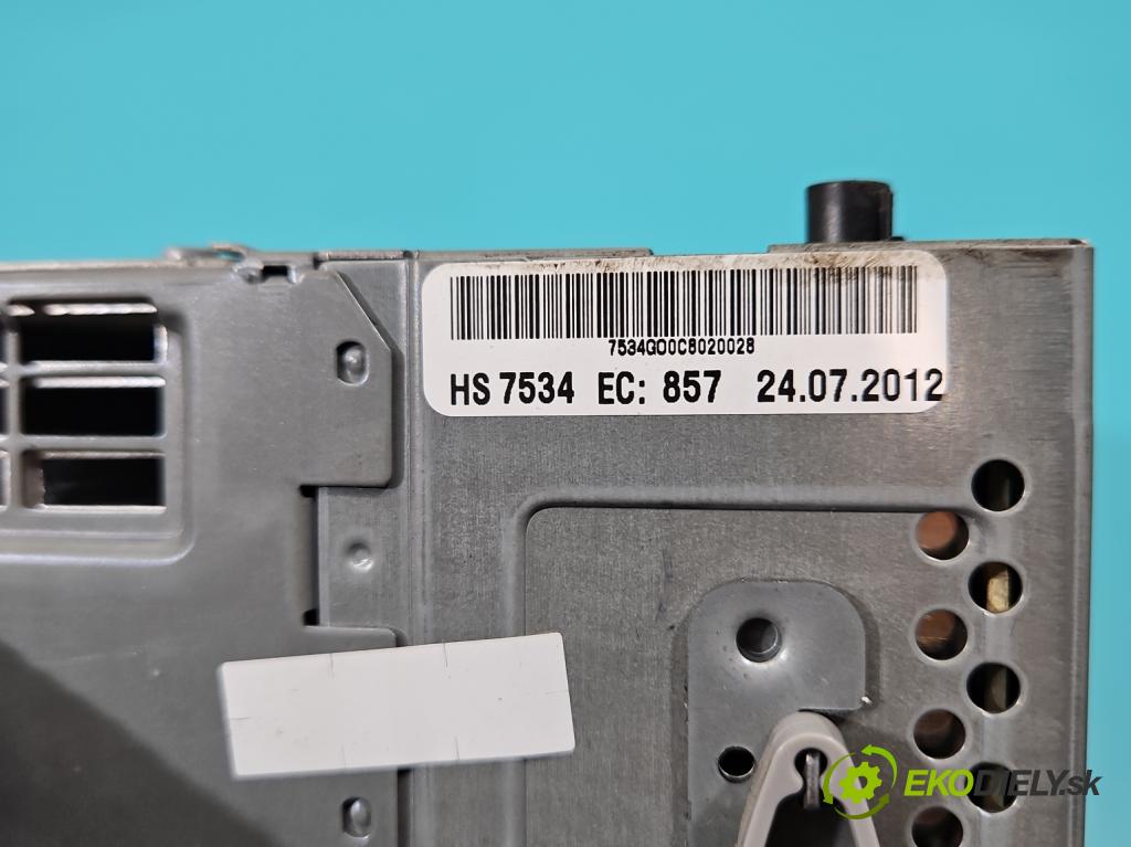 Bmw 5 F10 2010-2017 2.0d 218 HP automatic 160 kW 1995 cm3 5- Radio originál 929339501