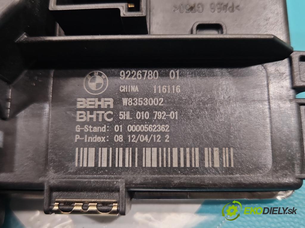 Bmw 5 F10 2010-2017 2.0d 218 hp automatic 160 kW 1995 cm3 5- rezistor 9226780