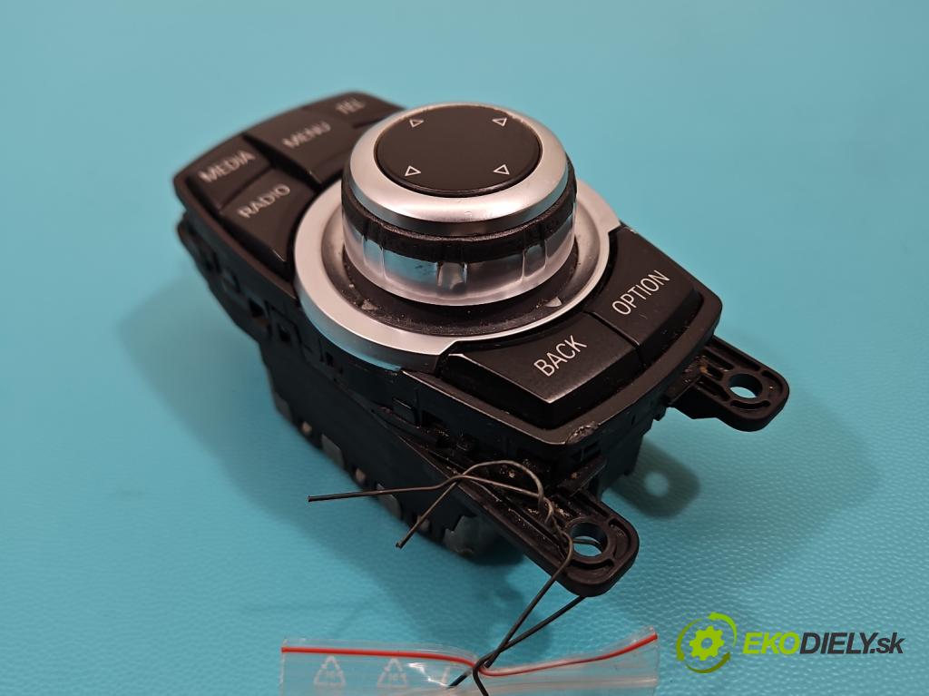 Bmw 5 F10 2010-2017 2.0d 218 hp automatic 160 kW 1995 cm3 5- Přepínač rádia nebo navigace: 9286699-01