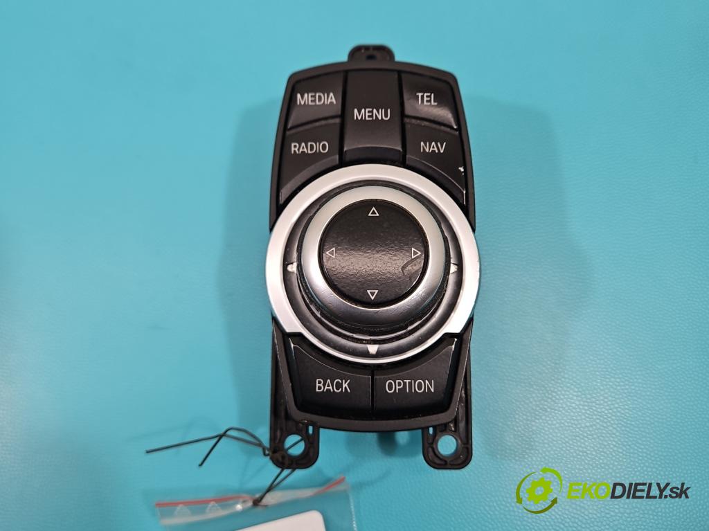 Bmw 5 F10 2010-2017 2.0d 218 hp automatic 160 kW 1995 cm3 5- Přepínač rádia nebo navigace: 9286699-01