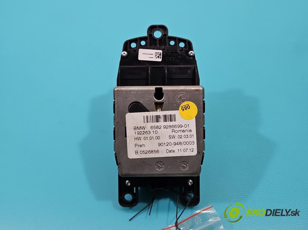 Bmw 5 F10 2010-2017 2.0d 218 hp automatic 160 kW 1995 cm3 5- Přepínač rádia nebo navigace: 9286699-01