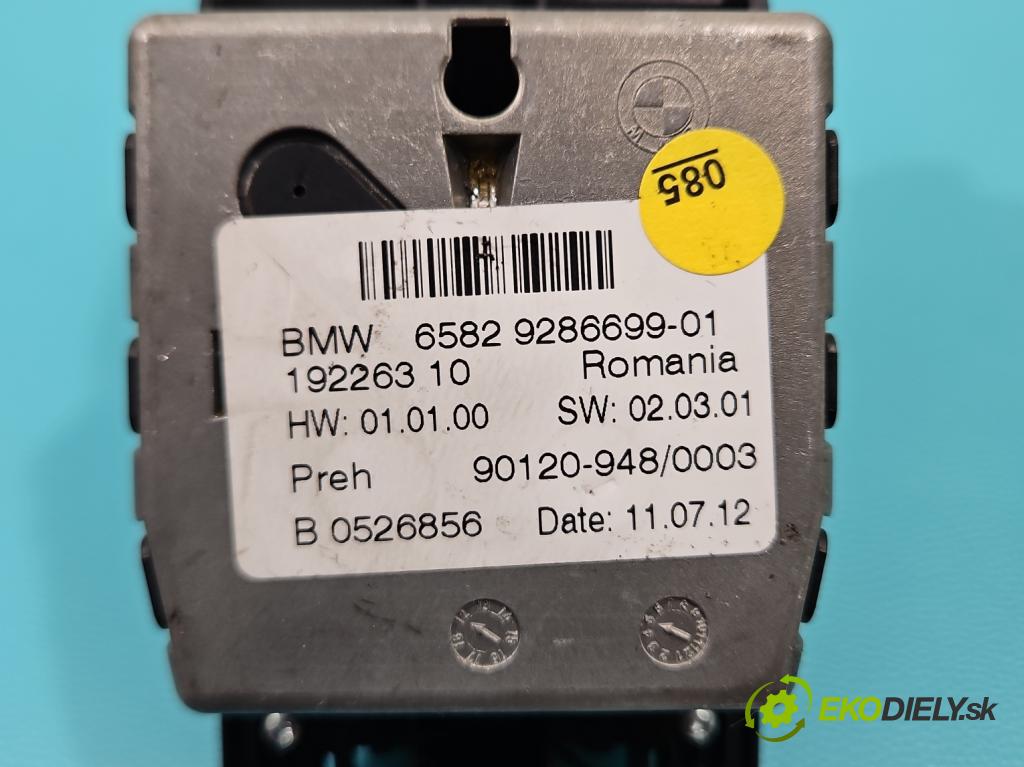 Bmw 5 F10 2010-2017 2.0d 218 hp automatic 160 kW 1995 cm3 5- Přepínač rádia nebo navigace: 9286699-01