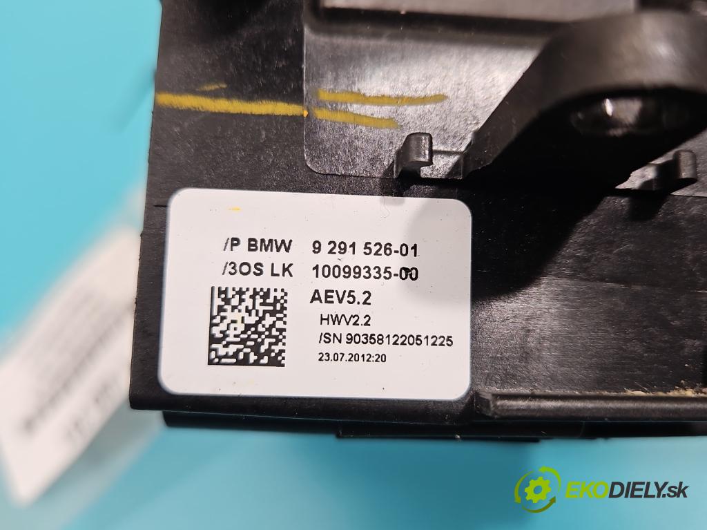 Bmw 5 F10 2010-2017 2.0d 218 HP automatic 160 kW 1995 cm3 5- Páka: Změny: stupeň,rýchlosť 9291526 (Rýchlostná páka (kulisa))