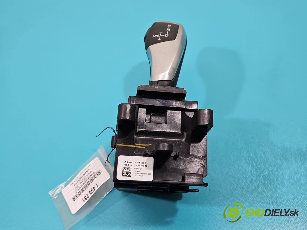 Bmw 5 F10 2010-2017 2.0d 218 HP automatic 160 kW 1995 cm3 5- Páka: Změny: stupeň,rýchlosť 9291526 (Rýchlostná páka (kulisa))