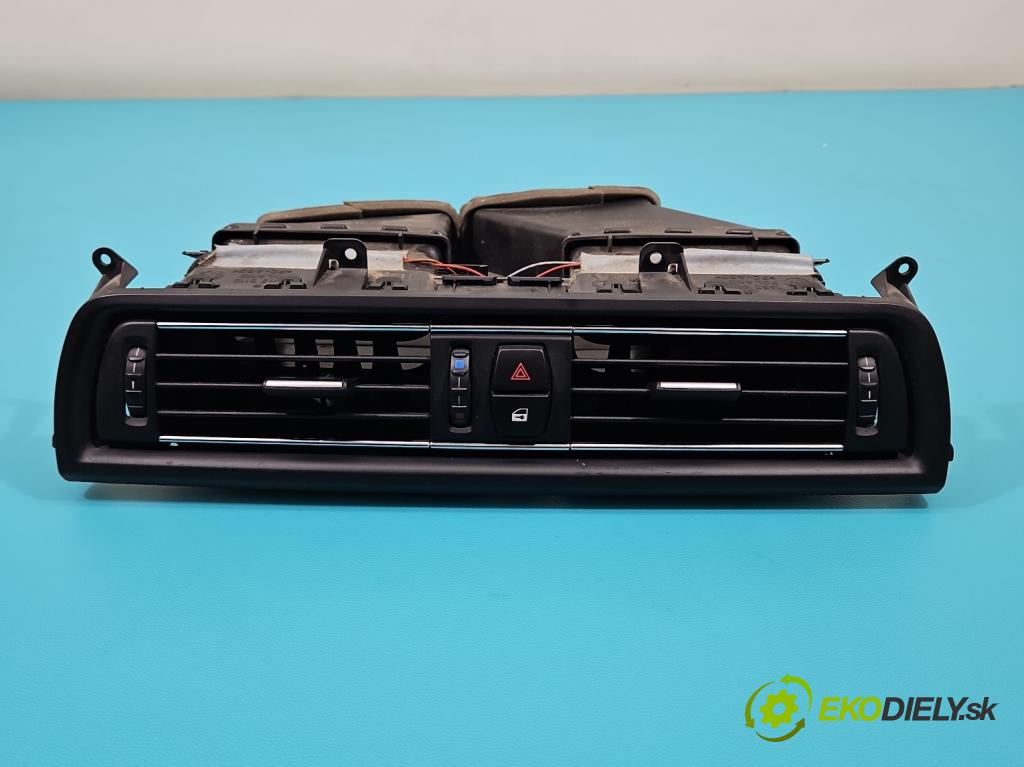 Bmw 5 F10 2010-2017 2.0d 218 HP automatic 160 kW 1995 cm3 5- Mřížka: kúrenia stredová 16828110 (Mriežka kúrenia (fukár))