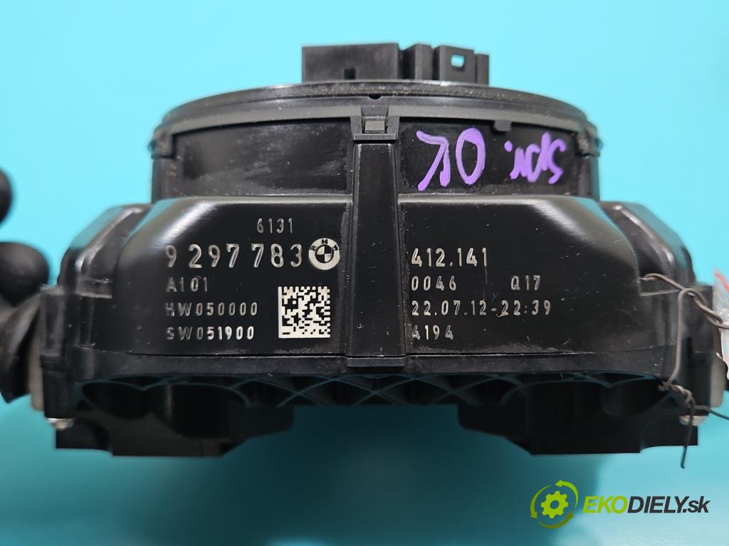 Bmw 5 F10 2010-2017 2.0d 218 HP automatic 160 kW 1995 cm3 5- prepínač komplex: 9297783 (Prepínacie páčky pod volantom)