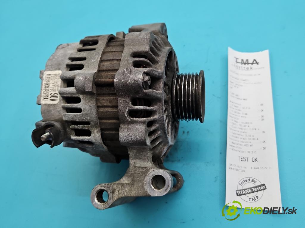 Ford Fiesta Mk6 2002-2008 1.2 16V 75 HP manual 55 kW 1242 cm3 5- Alternator 2S6T-10300-DB (Alternátor)