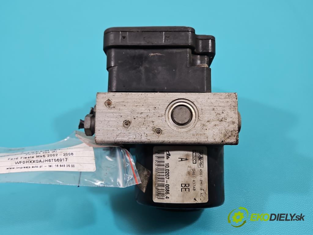 Ford Fiesta Mk6 2002-2008 1.2 16V 75 HP manual 55 kW 1242 cm3 5- čerpadlo abs 4S61-2M110-AC (Pumpa ABS)