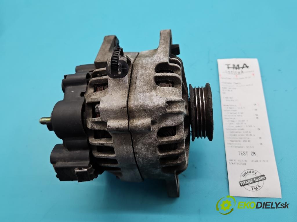 Kia Rio II 2005-2011 1.6 16V 111KM manual 82 kW 1599 cm3 5- Alternator 37300-22650 (Alternátor)