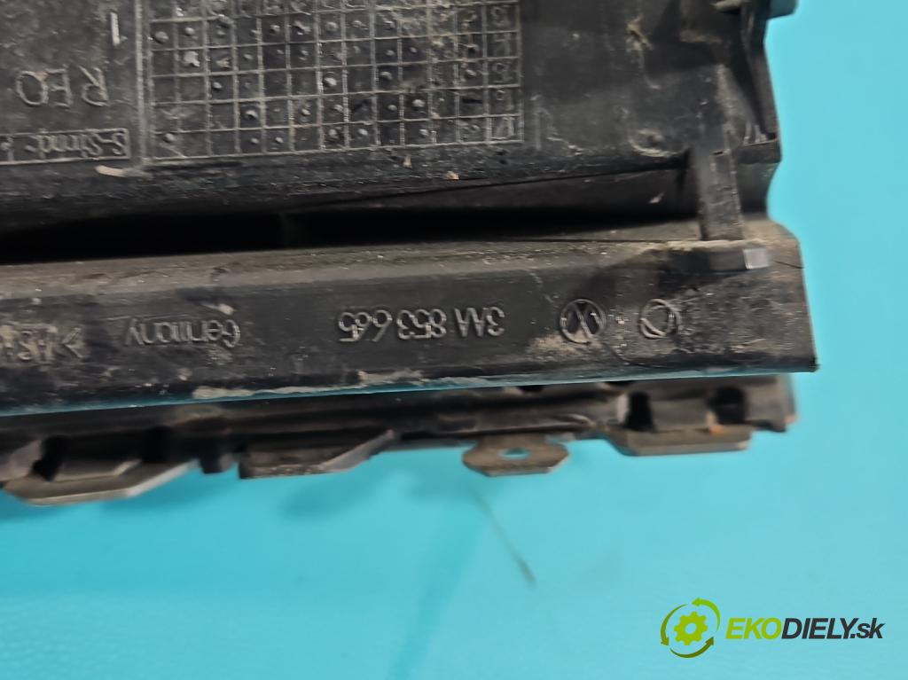 Vw Passat B7 2010-2014 2.0 TSI 211KM automatic 155 kW 1984 cm3 4- blenda mriežka: nárazník ľavé 3AA853665