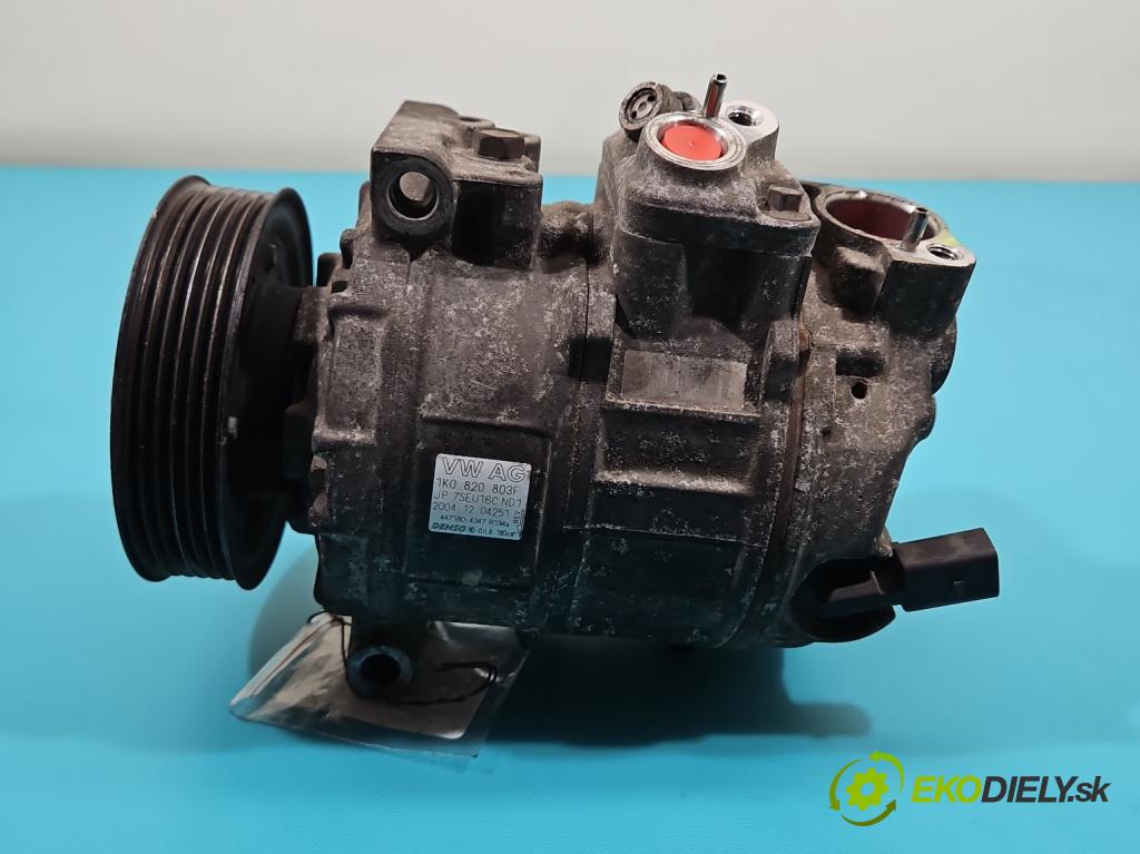Skoda Octavia II 2004-2013 1.6 FSI 116 HP manual 85 kW 1598 cm3 5- Kompresor: klimatizácie 1K0820803F (Kompresor klimatizácie)