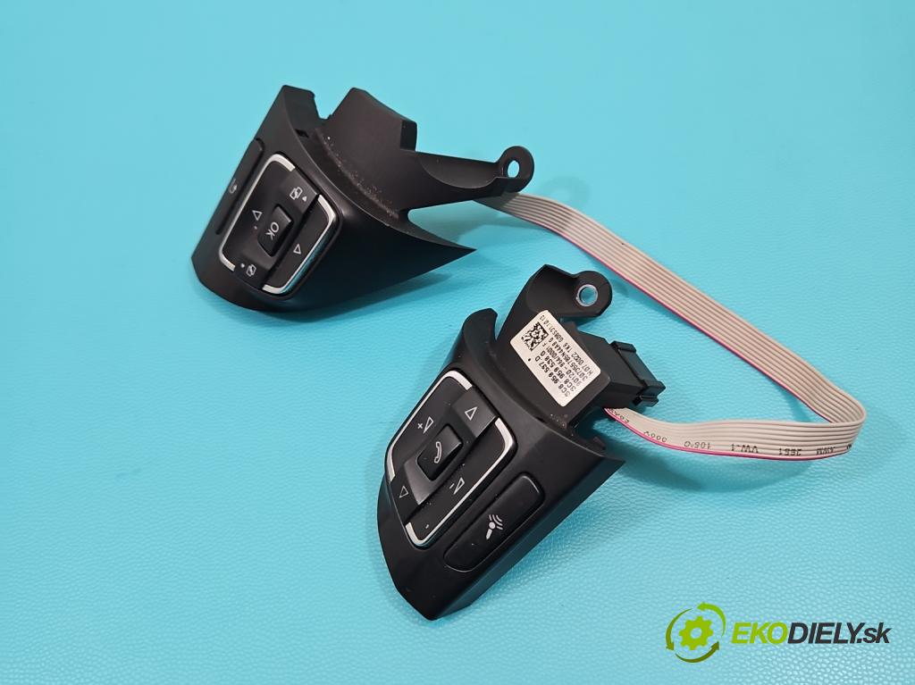 Vw Passat B7 2010-2014 2.0 TSI 211KM automatic 155 kW 1984 cm3 4- prepínač multifunkční: řízení: 3C8959537D (Prepínacie páčky pod volantom)