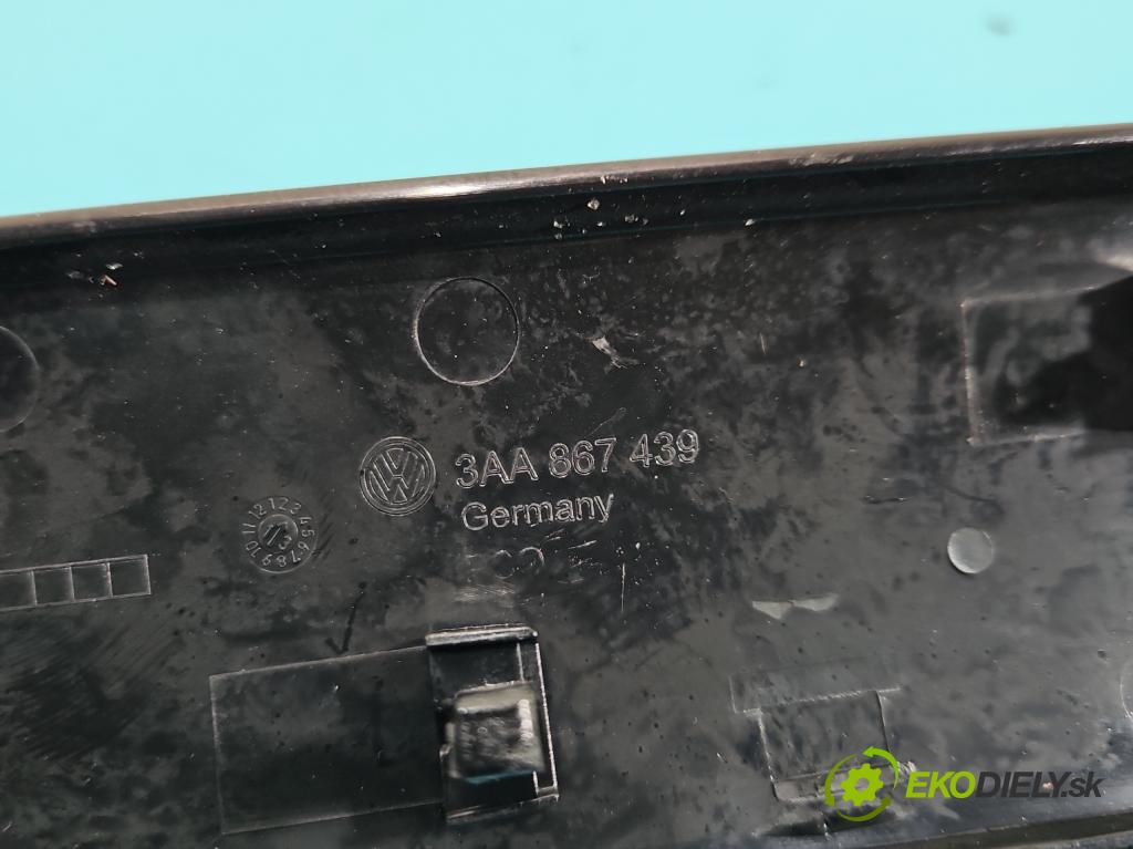 Vw Passat B7 2010-2014 2.0 TSI 211KM automatic 155 kW 1984 cm3 4- lišta ozdobná interiéry: 3AB858366D