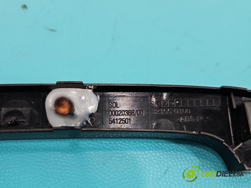 Vw Passat B7 2010-2014 2.0 TSI 211KM automatic 155 kW 1984 cm3 4- lišta ozdobná interiéry: 3AB858366D