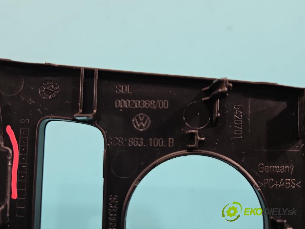 Vw Passat B7 2010-2014 2.0 TSI 211KM automatic 155 kW 1984 cm3 4- lišta ozdobná interiéry: 3AB858366D