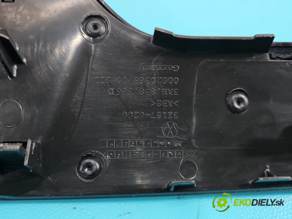 Vw Passat B7 2010-2014 2.0 TSI 211KM automatic 155 kW 1984 cm3 4- lišta ozdobná interiéry: 3AB858366D